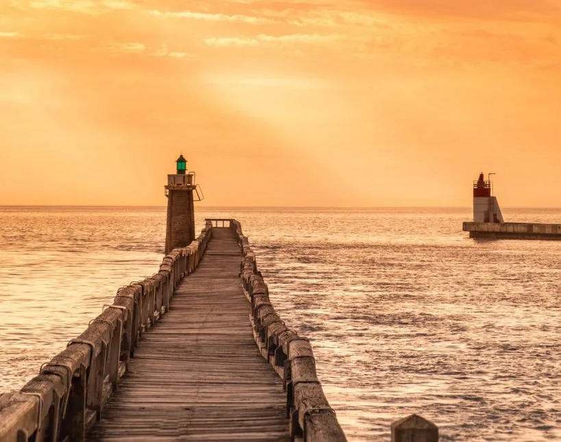 Passage incontournable sur les vieilles planches de l'Estacade de Capbreton