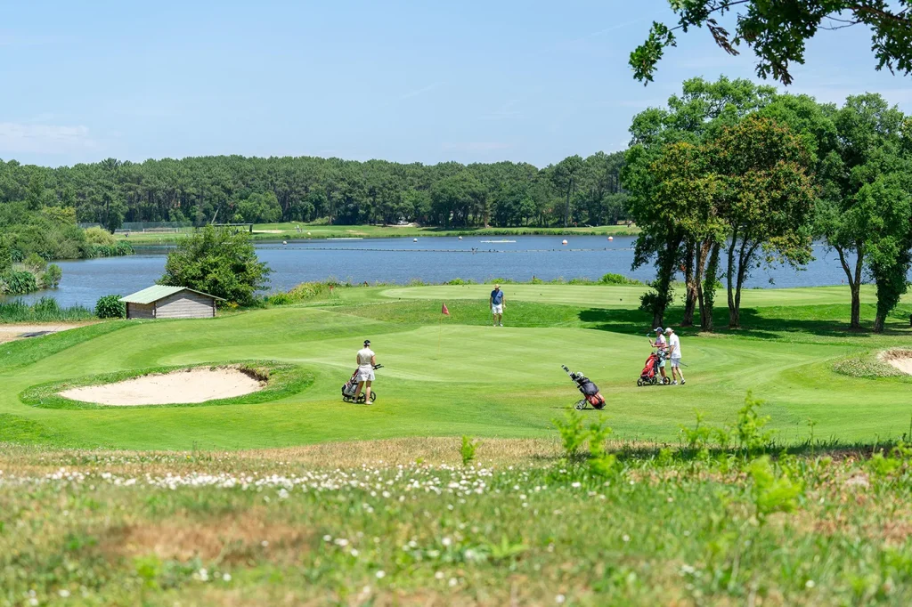 Balade sportive et agréable au golf de pinsolle à Soustons