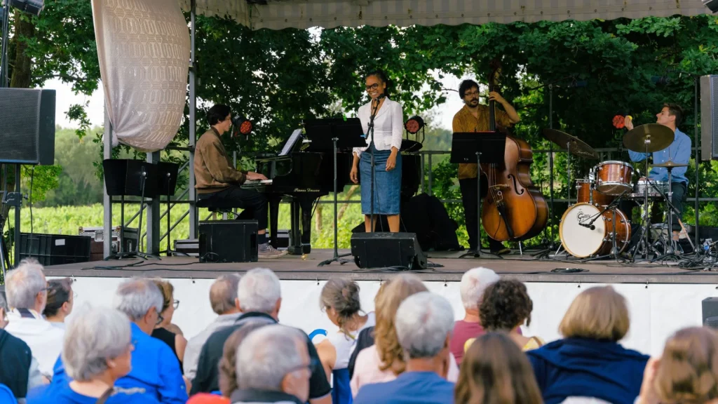 Scène du Capbreton Jazz Festival