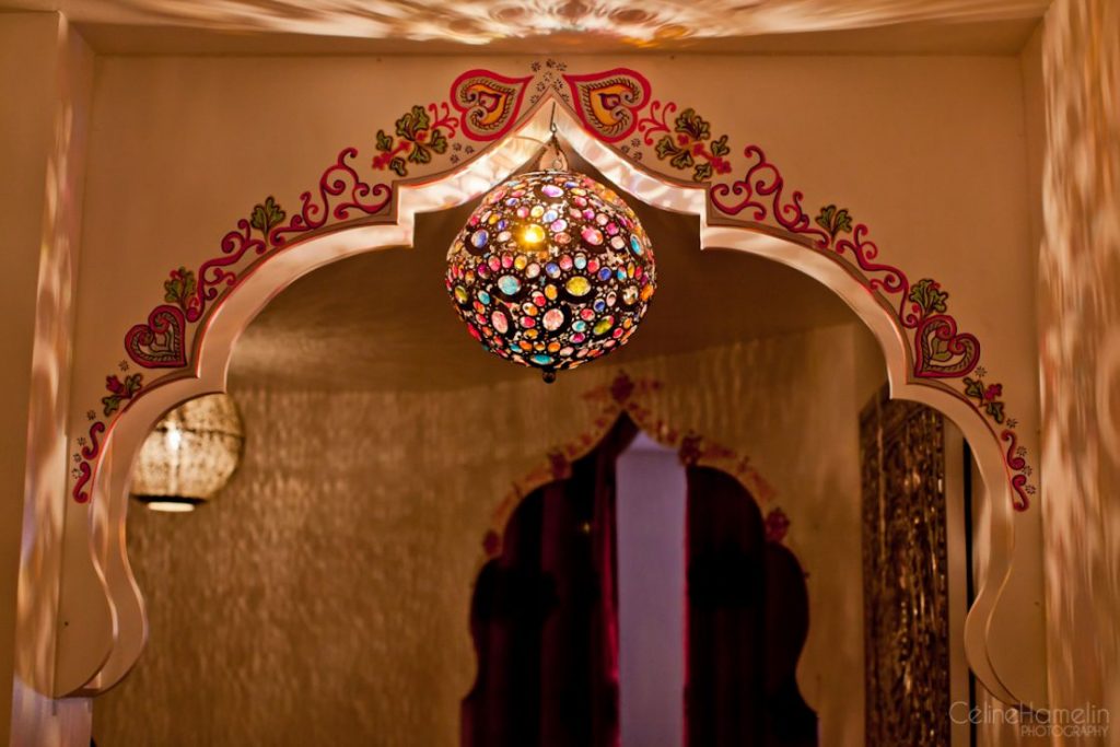 éléments de décoration du Hammam Kafane à Capbreton