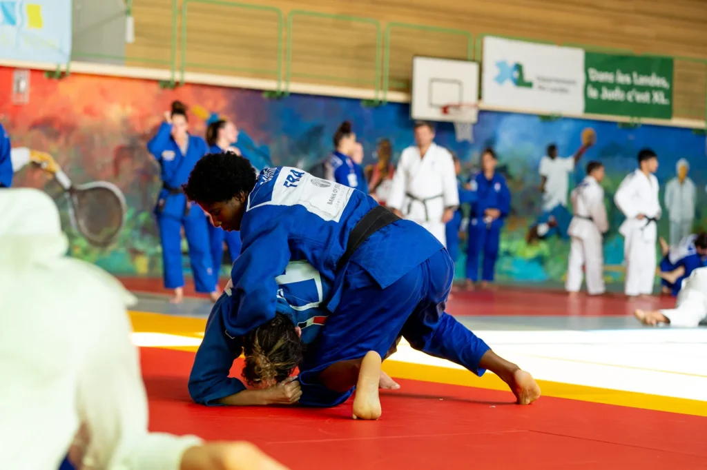 Le judo sport roi du Centre de l'isle verte centre de préparation aux jeux de Soustons