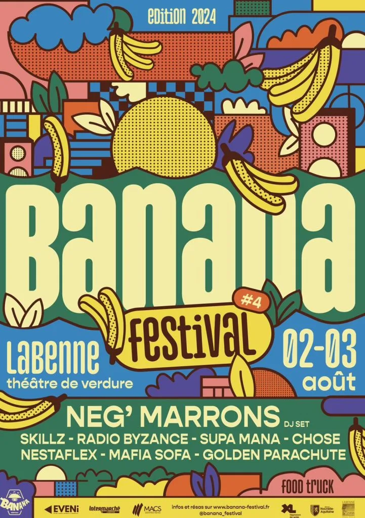 Affiche Banana Festival 2024