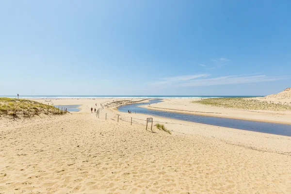 Plage du courant d'Huchet à Moliets-et-Maâ