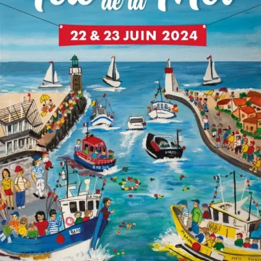 Affiche fête de la mer 2024