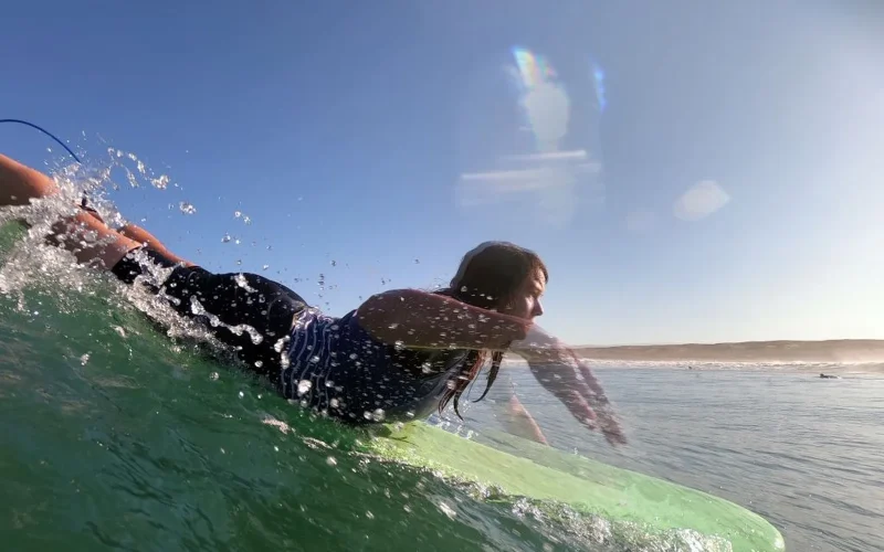 cours de surf à Vieux Boucau dans les Landes