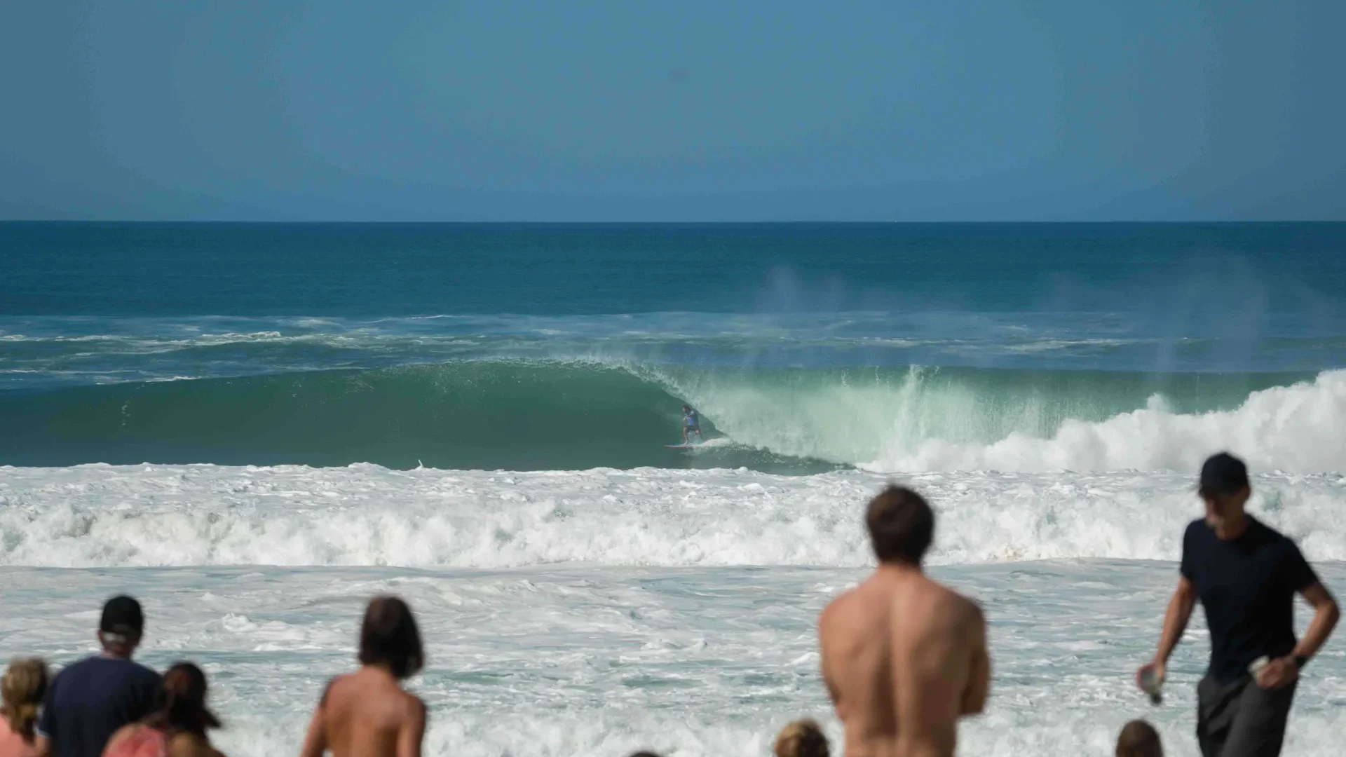 Compétition de surf à Hossegor