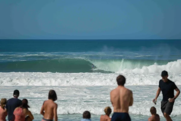 Compétition de surf à Hossegor