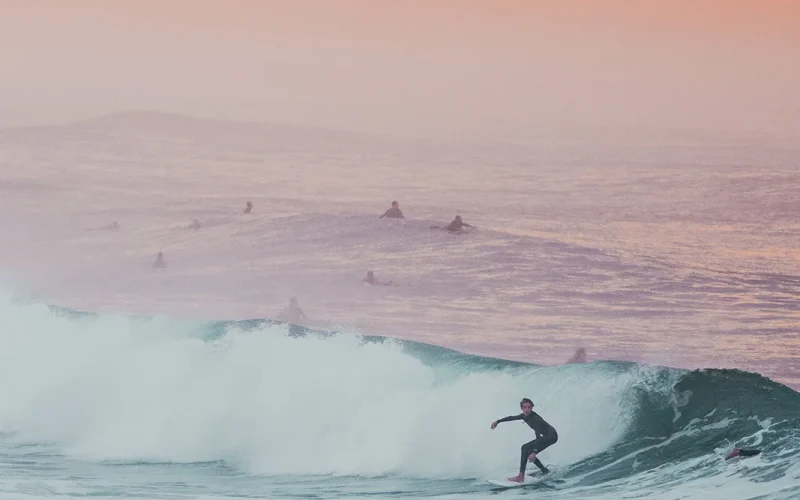 surf a la plage de capbreton