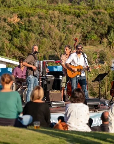 Concert sur l'esplanade de la plage de Labenne