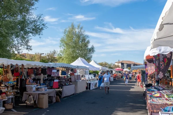 marché de vieux boucau tous les jours en été