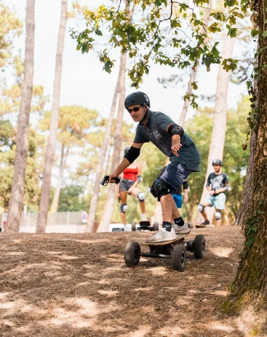 Balade en skate électrique