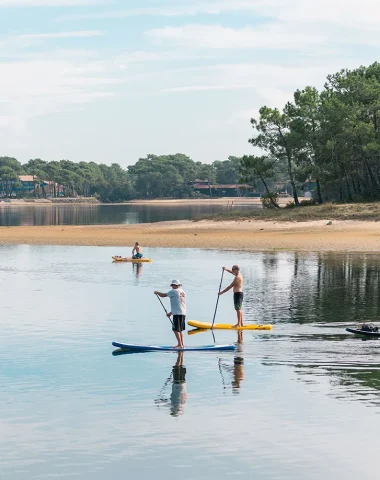 Le Paddle à Vieux-Boucau