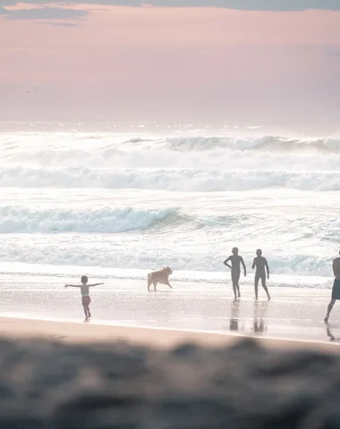 Les superbes rouleaux des plages de Messanges