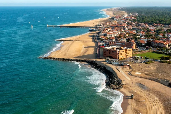 De la plage de la piste à Capbreton jusqu'à Hossegor, les plages landaises ne s'arrêtent pas