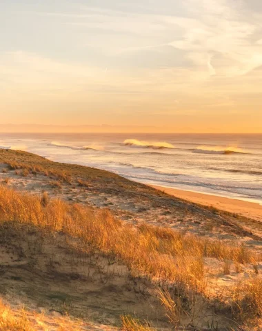 plage sauvage à soustons dans les landes