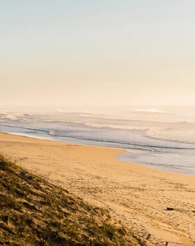 la plage nord de messanges dans les landes