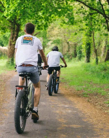 Sortie à vélo sur les pistes cyclables des Landes